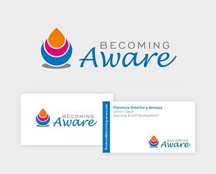  Aware: rediseño de isologotipo y tarjetas.