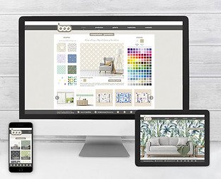  Boo: diseño de isologotipo, desarrollo integral de página web, diseño, armado y diagramación de estampados y motivos.